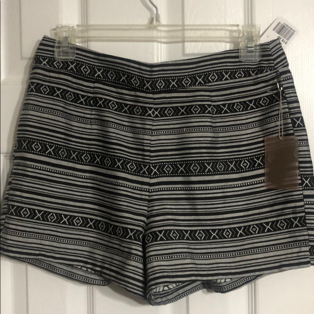 High waisted shorts
